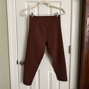 Offline by Aerie High-Waist Crop Leggings in Dark Brown (L Short)